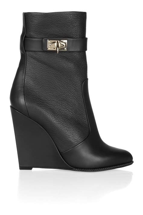 givenchy wedge ankle boots|More.